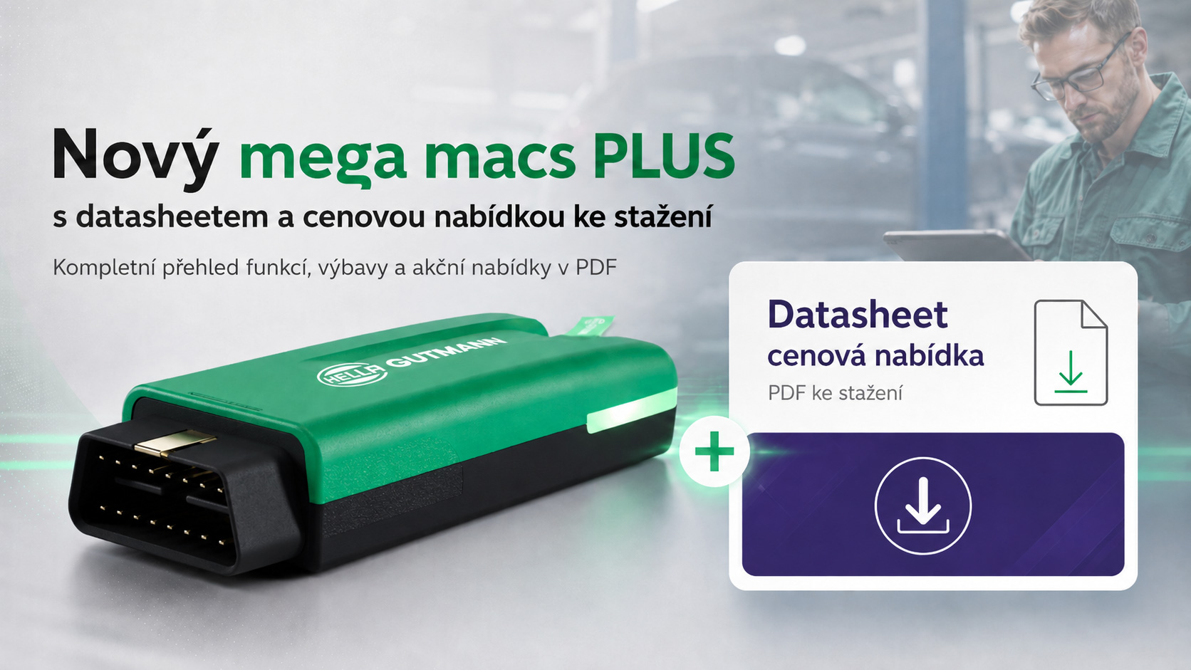 mega macs PLUS, datasheet a cenov&aacute; nab&iacute;dka ke stažen&iacute;